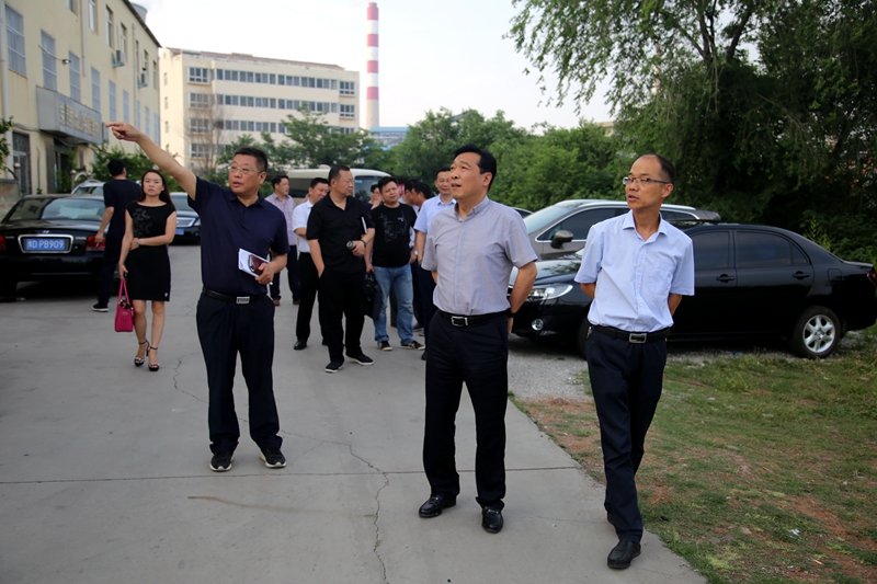 湛河区区委副书记,区长张毅到九里山,河滨办事处专题调研四城联创拆违